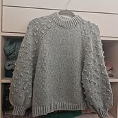 Mi proyecto del curso: Tejido de prendas de punto con mangas ranglán desde arriba. DIY, Knitting, and Textile Design project by Carina Novarese - 11.04.2022