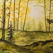 My project for course: Dreamy Watercolor Landscapes: Paint with Light . % Sharon Wilson tarafından hazırlanan Tablo, Sulubo, Ve a Resim projesi - 11.25.2022