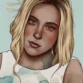 Mi proyecto del curso: Retrato ilustrado con Procreate. Traditional illustration, Vector Illustration, Digital Illustration, and Portrait Drawing project by andriuartista - 11.27.2022