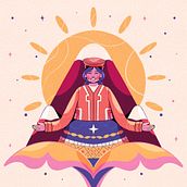 Mi proyecto del curso: Composición creativa para ilustración con Procreate. Un progetto di Illustrazione tradizionale, Creatività, Illustrazione digitale e Disegno digitale di Beatriz Molina Rios - 19.11.2022
