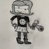 Mi proyecto del curso: Introducción a la creación de personajes estilo cartoon. Un proyecto de Ilustración tradicional, Diseño de personajes y Dibujo de Emir Tlachi - 27.11.2022