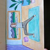 My project for course: Exploratory Sketchbook: Find Your Drawing Style. Traditional illustration, Sketching, Creativit, Drawing, Watercolor Painting, Sketchbook, and Gouache Painting project by kristine_helsper - 11.27.2022