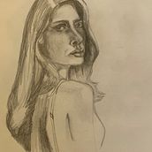 My project for course: Portrait Sketchbooking: Explore the Human Face . % Nicole Dean tarafından hazırlanan Eskiz çizimi, Çizim, Portre Çizimi, Sanatsal Çizim, Ve Eskiz defteri projesi - 11.18.2022