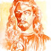 Meu projeto do curso: Retrato em aquarela a partir de uma fotografia Ein Projekt aus dem Bereich Traditionelle Illustration, Aquarellmalerei und Porträtzeichnung von Rosalvo Oliveira Filho - 27.11.2022