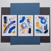 My project for course: Composition Design for Abstract Art. Design, Traditional illustration, Fine Arts, Graphic Design, and Digital Design project by Olga Rutkowiak-Krawczyk - 11.28.2022