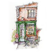 The Hairy Fig - York UK. Sketching project by Bryan Casson - 11.26.2022