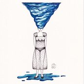My project for course: Surrealist Illustration with Ballpoint Pen. Traditional illustration, Drawing, Artistic Drawing & Ink Illustration project by Claudia Colombo - 11.28.2022