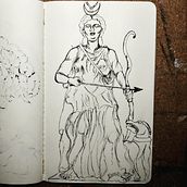 From my Inktober dabblings  *dip pen and ink . Un proyecto de Dibujo e Ilustración con tinta de Desiree Coco - 29.11.2022