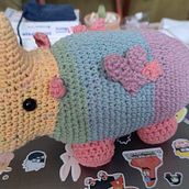 Mi proyecto del curso: Diseño y creación de amigurumis. Arts, Crafts, To, Design, Fiber Arts, DIY, Crochet, Amigurumi, and Textile Design project by Kelly Elideth Ramos Mateos - 11.29.2022