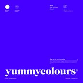 YummyColours. Web Development & Interactive Design project by Jorge Toloza Cuello - 05.10.2021