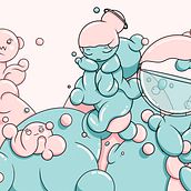 My project for course: Designing Kawaii Worlds: Spread Joy Through Illustration. Character Design, Digital Illustration, and Manga project by Ryan Mowat - 11.29.2022