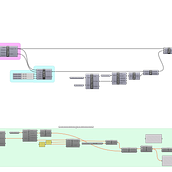 Lampada a Nido d'Ape. Un proyecto de 3D, Arquitectura, Diseño, creación de muebles					, Diseño industrial, Arquitectura interior, Diseño de producto, Modelado 3D, Arquitectura digital y Diseño 3D de D D - 29.11.2022