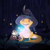 Feitiço da Lagarta. Un proyecto de Ilustración tradicional, Diseño de personajes, Dibujo, Ilustración digital, Stor, telling y Narrativa de Luci Caroline Silva - 29.11.2022