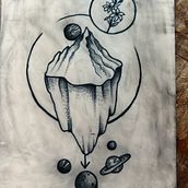 Mi proyecto del curso: Técnicas de tatuaje blackwork con línea fina. Un projet de Conception de tatouage de Melissa Santel - 30.11.2022
