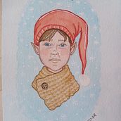 Blessed Yule. Traditional illustration project by Noelia Marín Pérez - 11.30.2022