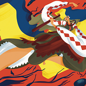 STEP to the victory . Ilustrasi tradisional proyek oleh Anastasia Galperina - 11.30.2022