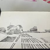 My project for course: Illustrated Diary: Fill Your Sketchbook with Experiences. Un projet de Illustration traditionnelle, Esquisse , Dessin, Carnet de croquis et Illustration à l'encre de daniela_glzmtz - 30.11.2022