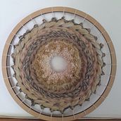 Mi proyecto del curso: Tejido en telar circular. Accessor, Design, Decoration, Fiber Arts, Weaving, and Textile Design project by Lucila Alvarez Costa - 11.28.2022