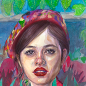 My project for course: Illustrated Portrait in Watercolor. Traditional illustration, Fine Arts, Painting, Drawing, Watercolor Painting, Portrait Drawing, and Artistic Drawing project by Mariam Ashour - 11.30.2022