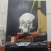Proyecto del curso WS Morten. Un projet de Beaux Arts, Peinture , et Peinture à l'huile de Paula Gallego - 27.11.2022