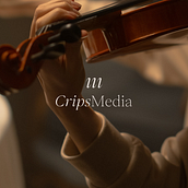 CripsMedia  | Logo. Design, Br, ing & Identit project by Sofía Toro - 12.01.2022