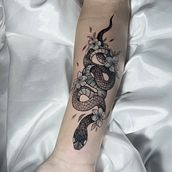 Meu projeto do curso: Tatuagem fine line: a sutileza da linha . % Jaíne Busch tarafından hazırlanan Geleneksel illüstras, on, Çizim, Ve Dövme Tasarımı projesi - 12.01.2022