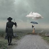 "La verdadera madre nunca está libre" (Honoré de Balzac). Creativit, Photograph, Photo Retouching, Digital Photograph, Photographic Composition, and Fine-Art Photograph project by Néstor Rubén Fernández Aranda - 12.01.2022