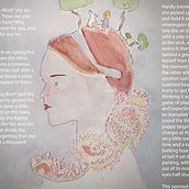 Alice e o Coelho Branco . Traditional illustration, Fine Arts, Painting, Pencil Drawing, Drawing, Watercolor Painting, Children's Illustration, and Narrative project by Guilherme Tavares - 05.05.2023