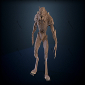 Mi proyecto del curso: Modelado en ZBrush: del concept art a la criatura final. 3D, 3D Modeling, Video Games, Concept Art, and 3D Character Design project by Juan - 12.01.2022