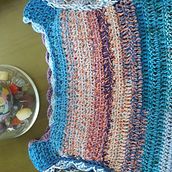 Mi proyecto del curso: Diseño de prendas a crochet: patronaje y escalado de tallas. Fashion Design, Fiber Arts, Crochet, and Textile Design project by Luisa Sanchez-Campins - 12.01.2022