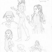 Mon projet du cours : Dessin anatomique pour débutants. Fine Arts, Sketching, Pencil Drawing, Drawing, Realistic Drawing, and Figure Drawing project by noisette_m - 12.01.2022