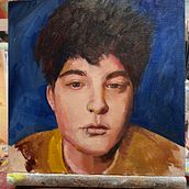 My project for course: Portrait Painting with Oil: Explore Light and Shade. Fine Arts, Painting, and Oil Painting project by Ruth Bullock - 12.01.2022