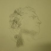 David de Bernini. Traditional illustration project by angelmenargues - 01.06.2015