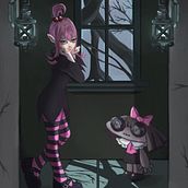 Mi proyecto del curso: Ilustración digital de personajes manga. Traditional illustration, Character Design, Comic, Digital Illustration, and Manga project by nun lee - 12.01.2022