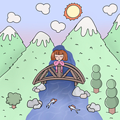 Mon projet du cours : Univers kawaii : créez des illustrations pleines de joie . % Marie Brassel tarafından hazırlanan Karakter Tasarımı, Dijital İllüstras, on, Ve Manga projesi - 11.01.2022