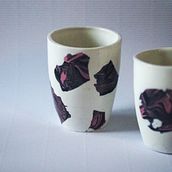 My project for course: Marbling Techniques for Ceramics. Accessor, Design, Arts, Crafts, and Ceramics project by agatapilip - 12.02.2022