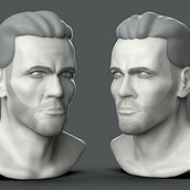 Mi proyecto del curso: Retrato 3D realista con ZBrush y KeyShot. 3D, 3D Modeling, and 3D Character Design project by Joaquín Eduardo Ocampo García - 12.02.2022