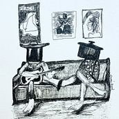 My project for course: Surrealistic Fineliner Illustration. Un proyecto de Ilustración tradicional, Dibujo a lápiz, Dibujo, Dibujo realista, Dibujo artístico e Ilustración con tinta de Annie Wood - 03.12.2022
