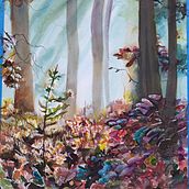 My project for course: Dreamy Watercolor Landscapes: Paint with Light. Painting, and Watercolor Painting project by andreawebster - 12.03.2022
