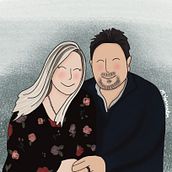 Family Illustration. Een project van Traditionele illustratie van Marli - 03.12.2022