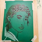 Yue Yue. Un projet de Illustration traditionnelle, Artisanat, Beaux Arts, Estampe et Illustration à l'encre de jzzf24jtgy - 03.12.2022