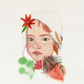 My project for course: Illustrated Portrait in Watercolor. Traditional illustration, Fine Arts, Painting, Drawing, Watercolor Painting, Portrait Drawing, and Artistic Drawing project by Sinem Kılıc - 11.28.2022
