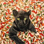 Collage e pittura. Pintura projeto de Isabel de Aledo - 03.12.2022