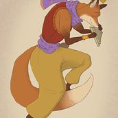 Mon projet du cours : Illustration d’animaux fantastiques sur Procreate. Traditional illustration, Character Design, Drawing, Digital Illustration, Stor, telling, and Narrative project by Sibylle Cambot-Courrau - 12.03.2022