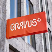 Bravus Gym. Br, ing, Identit, T, pograph, and Logo Design project by Diogo Oliveira - 12.04.2022