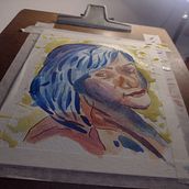 Projeto final :) Ein Projekt aus dem Bereich Bildende Künste, Malerei, Aquarellmalerei und Porträtzeichnung von Marcos Carvalho - 04.11.1996