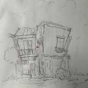 My project for course: Expressive Architectural Sketching with Colored Markers. Sketching, Drawing, Architectural Illustration, Sketchbook & Ink Illustration project by Joyce Chen - 12.02.2022