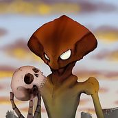 Alien life forms. Digital Illustration, Ink Illustration, Concept Art, and Comic project by psiconauticastudio - 12.04.2022