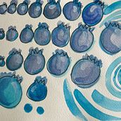 Mon projet du cours : Croquis créatifs à l'aquarelle pour débutants. Ilustração tradicional, Esboçado, Criatividade, Desenho, Pintura em aquarela, e Sketchbook projeto de biggui - 04.12.2022
