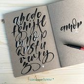 Mi proyecto del curso: Caligrafía itálica con brush pen. Projekt z dziedziny  Kaligrafia użytkownika Marta Palau Queralt - 04.12.2022